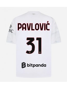 AC Milan Strahinja Pavlovic #31 Auswärtstrikot 2026-27 Kurzarm